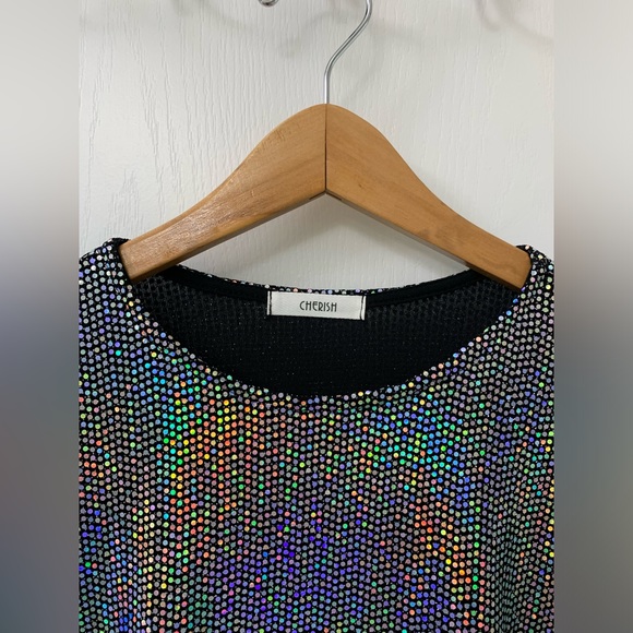 Iridescent Sparkles Top / Dress - Picture 14 of 16